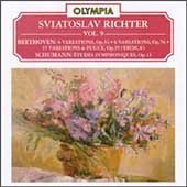 Sviatoslav Richter, Vol. 9: Beethoven: 6 Variations, Op 34; 6 Variations, Op. 76; 15 Variations & Fugue, Op. 35 ('Eroica') /  Schumann: Études Symphoniques, Op. 13