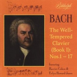 Bach: The Well-Tempered Clavier, Book I, #'s 1-17 - Harriet Cohen / Evlyn Howard-Jones (recorded 1928-30)