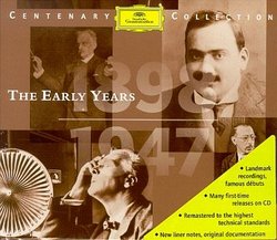 Deutsche Grammophon Centenary Collection Vol. 1 - The Early Years 1898 - 1947