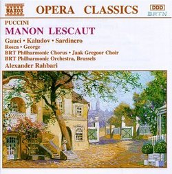 Puccini: Manon Lescaut