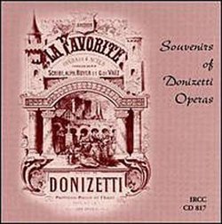 Souvenirs of Donizetti Operas: Rare Recordings