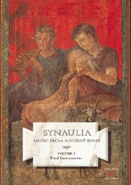 Synaulia - Music from Ancient Rome, Vol. 1: Wind Instruments