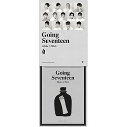 Seventeen 3rd Mini Album Going Seventeen Ver.1 [Make A Wish] CD + Photobook + Member Photocard + Unit Photocard + Paddle Bookmark + Boarding Pass + Lyrics Paper
