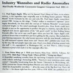 Industry Wannabes & Radio