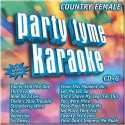 Party Tyme Karaoke Country Female