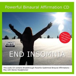 Ending Insomnia Binaural Subliminal Affirmation CD