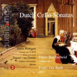 Dutch Cello Sonatas, Vol. 2