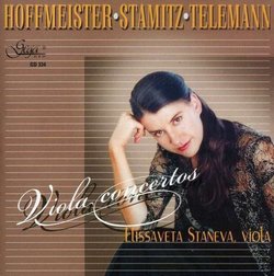 Hoffmeister, Stamitz, Telemann: Viola Concertos