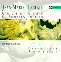 Leclair - Ouvertures & Sonates en trio / Rousset