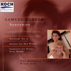 Souvenirs / Serenade 8 / Concerto for Piano