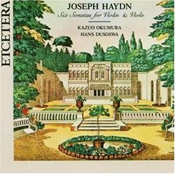 Haydn: Six Sonatas for Violin and Viola