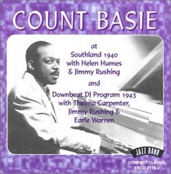 Count Basie at Southland 1940 & Downbeat DJ Progra
