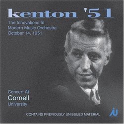 Kenton '51 The Innovations In Modern Music Orchestra October 14, 19151