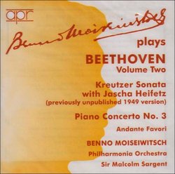 Benno Moiseiwitsch Plays Beethoven, Vol. 2