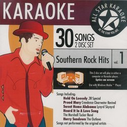 ASK-69 Rock Karaoke: Southern Rock Hits, Vol. 1;  .38 Special, Lynyrd Skynyrd and The Outlaws