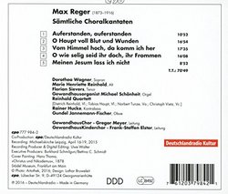 Reger: Complete Chorale Cantatas
