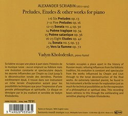 Scriabin: Preludes, Études & Sonatas