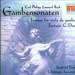 Carl Philipp Emanuel Bach: Gambensonaten