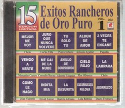 15 Exitos Rancheros De Oro Puro Vol 1