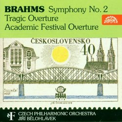 Brahms: Symphony No 2, Tragic Overture, etc / Belohlávek
