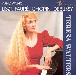 Piano Works, Liszt, Faure, Chopin, Debussy