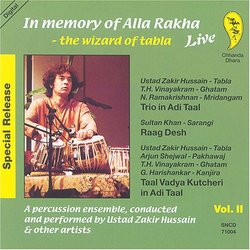In Memory of Alla Rakha: Wizard of Tabla Live 2