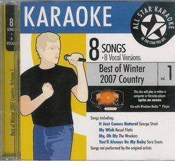 ASK-82001 Country Karaoke Vol.1;  Little Big Town, Sara Evans and Kenny Chesney