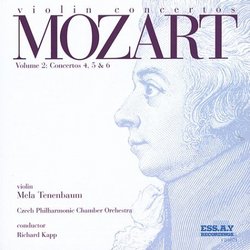 Mozart: Violin Concertos 4-6