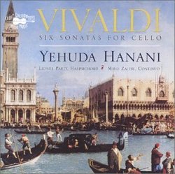 Vivaldi:  Six Sonatas for Cello