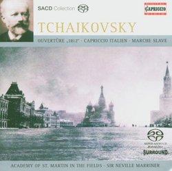 Tchaikovsky: Ouvertüre "1812"; Capriccio Italien; Marche Slave [Hybrid SACD]