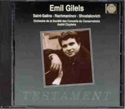 Emil Gilels plays Saint-Saëns, Rachmaninov, Shostakovich
