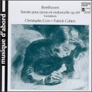 Sonate Pour Piano Et Violoncelle / Variations