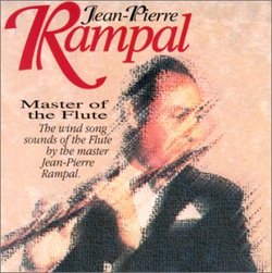 Jean-Pierre Rampal Master of the Flute - Chopin - var. on Non Pieta from Rossini's La Cenerentola / Schumann: Romances for Oboe Op. 94 / Benda: Sonata for flute and continuo in F major / Telemann