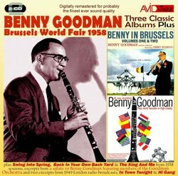 3 Classic LPs- Benny In Brussels, Vol. 1 & 2/Plays World Favorites
