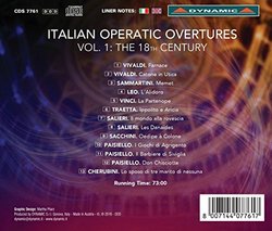 Italian Operatic Overtures, Vol. 1