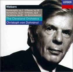 Webern: Passacaglia, Symphony, etc