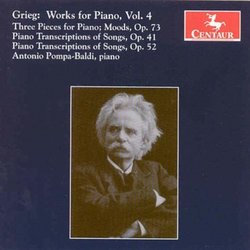 Grieg: Works for Piano, Vol. 4