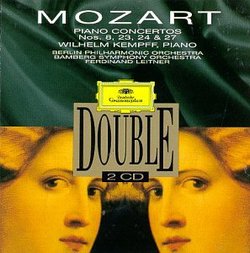 Mozart: Piano Concertos Nos. 8, 23, 24, 27