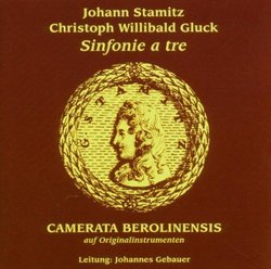 Johann Stamitz, Christoph Willibald Gluck: Sinfonie a tre