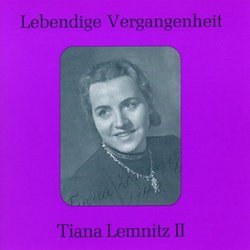 Lebendige Vergangenheit - Tiana Lemnitz II