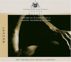Mozart: Symphonies Nos. 40 & 41; Overture to 'Marriage of Figaro' [Germany]