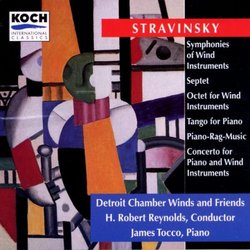 Stravinsky: Symphonies of Wind Instruments, etc.