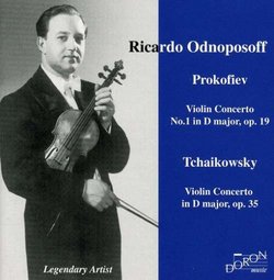 Prokofiev: Violin Concerto no. 1; Tchaikovsky: Violin Concerto in D major