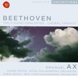 Beethoven: The 5 Piano Concertos; Choral Fantasy