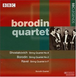 Shostakovich, Borodin, Ravel: String Quartets