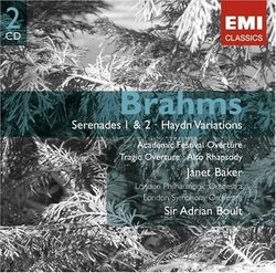 Brahms: Serenades Nos. 1 & 2; Haydn Variations