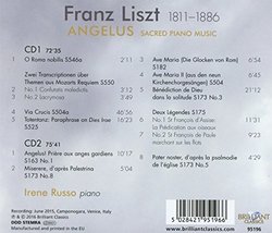 Liszt: Angelus, Sacred Piano Music
