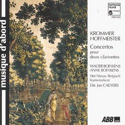 Krommer & Hoffmeister: Concertos for two clarinets