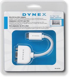 Dynex DX-AP110 - Video adapter - mini-DVI (M) - HD-15 (F)