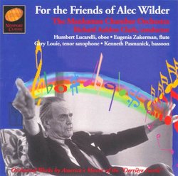 For the Friends of Alec Wilder: Orchestral Works by America's Master
